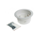 Flush mount base for spotlight
