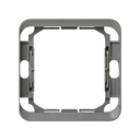 Intermediate piece for 1 element grey Simon 75