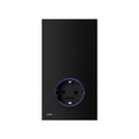 Complete kit for 1 element with HUB PRO Simon iO German socket outlet matt black Simon 100