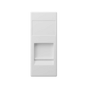 Tomada RJ45 Cat 5e de 1 módulo branco Simon 82