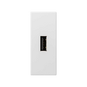 Tomada multimídia USB dados 2.0 tipo A de 1 módulo branco Simon 82