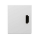 Tomada multimídia HDMI v1.4 de 2 módulos branco Simon 82