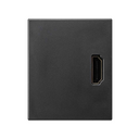 Tomada multimídia HDMI v1.4 de 2 módulos grafite Simon 82
