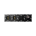 Back kit for 4 elements with 2 2P+E sockets, 1 HDMI + USB socket, 1 R-TV + SAT + 1 RJ45 Simon 100 socket