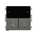 Simon iO thermostat for electric underfloor heating, probe included titanium Simon 270