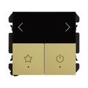 Simon iO multimaster push-button panel, 6 experiences bronze Simon 270