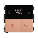 Simon iO multimaster push-button panel, 6 experiences copper Simon 270