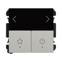 Simon iO multimaster push-button panel, 6 experiences aluminium Simon 270