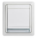 Base de enchufe schuko monobloc 10-16A 250V~ con t.t. lateral con embornamiento a tornillo blanco Simon Aqua