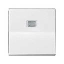 Tecla individual para mecanismos de mando con luminoso blanco Simon 28