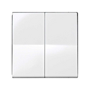 Tecla doble para mecanismos de mando blanco Simon 28