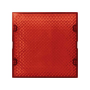 Tapa difusora roja para señalizador luminoso Simon 28