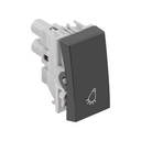 Pulsador de minuteria 10 A 250 V~ grafite Simon 35