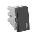Interruptor paralelo com base luminosa sem led 10 A 250V~ grafite Simon 35