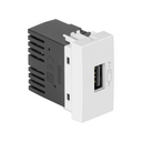 Tomada USB 2.1 A turbo bivolt branco Simon 35