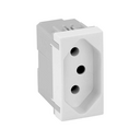 Tomada 2P+T 10 A 250 V~ branco Simon 35