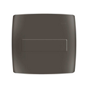 Placa cega 4x4 com suporte grafite Simon 30