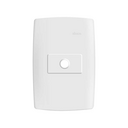 Placa saída de fio com suporte 4x2 branco Simon 30