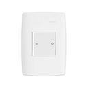 Conjunto de 1 interruptor duplo 1 placa de 2 postos 4x2 com suporte bipolar 25 A 250 V~ Simon 30