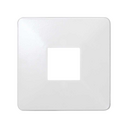 Protective frame for 1 element with square central opening white Simon 32