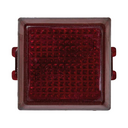 Signal light with red diffuser and built-in neon lamp Simon 32