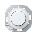 Regulador-comutador de luz giratório de 40 a 500 W/VA branco Simon 32