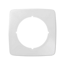 Frame for 1 element with circular central opening white Simon 32