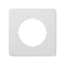 Protective frame for 1 element with circular central opening white Simon 32