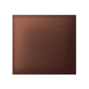 Placa cega 4x4 aço corten Simon 35