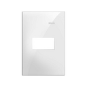 Placa de 1 posto 4x2 branco Simon 35