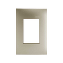 Placa de 3 postos 4x2 champagne Simon 35