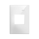 Placa de 2 postos 4x2 branco Simon 35