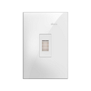Conjunto de 1 cigarra automático 1 placa de 1 posto 4x2 com suporte 10 A 250 V~ branco Simon 35
