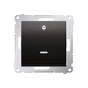 Mécanisme à carte connexion à vis avec griffes graphite Simon 54