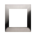 Cadre 1 élément inox Simon 54 Premium