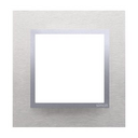 Cadre 1 élément métal classic inox Simon 54 Nature