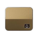 Single rocker with bell symbol for push button white Simon 75