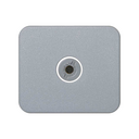 Tampa para o mecanismo porta-fusível de encastrar de tipo cilíndrico 8 x 32 mm cinza Simon 75