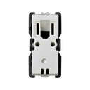 Bipolar switch 16 AX 250V~ half element with integrated pilot light and quick terminal connection Simon 82 Centralizations