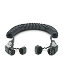 Cable 4m espiral T2-T2 (h - m) 32A Monofásico