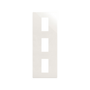 Minimal aesthetic vertical frame for 3 elements white Simon 270
