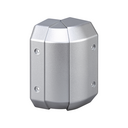 Accesorio ángulo exterior variable para canal Cablomax 130x55mm de aluminio