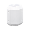 Accesorio ángulo exterior variable para canal Cablomax 130x55mm de PVC