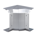 Accesorio ángulo interior variable para canal Cablomax 130x55mm de aluminio