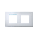Interchangeable case for 2 elements frame transparent Simon 27 Play
