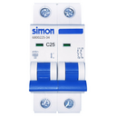 Disjoncteur bipolaire 25A Simon 680