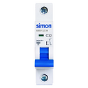 Disjoncteur unipolaire 32A Simon 680