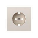 Cover for schuko socket sand matte Simon 360