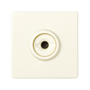 Fuse-holder base for cylindrical fuses 16A 380V~ size 8x32 mm ivory Simon 27 Play