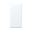 2-way switch 16AX 250V~ for half element with fast terminal connection system white Simon 27 Play